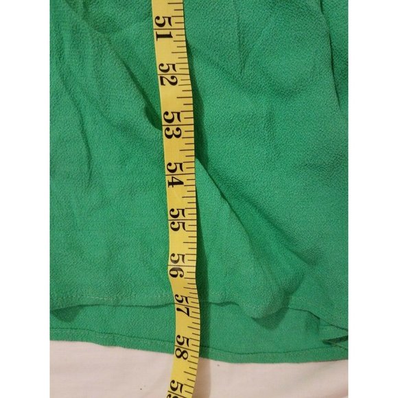 Flynn Skye Sz. S Eterie Maxi Dress Emerald Button Up Long Cut Out Back - Picture 7 of 8